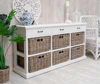 Chiswick 6-Drawer Buffet with Baskets