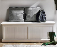 Halifax White Storage Chest / Blanket Box