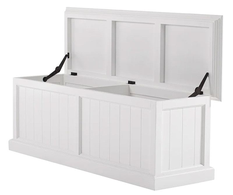 Halifax White Storage Chest / Blanket Box