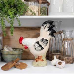 Alfie Ceramic Rooster Decor