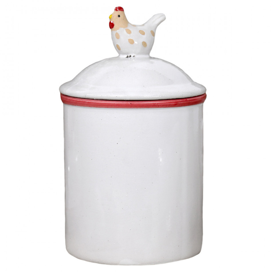 The Little Red Hen Canister, shown as a standalone product for clear identification