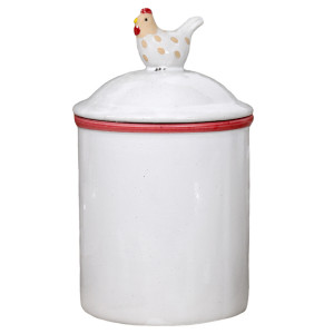 The Little Red Hen Canister, shown as a standalone product for clear identification