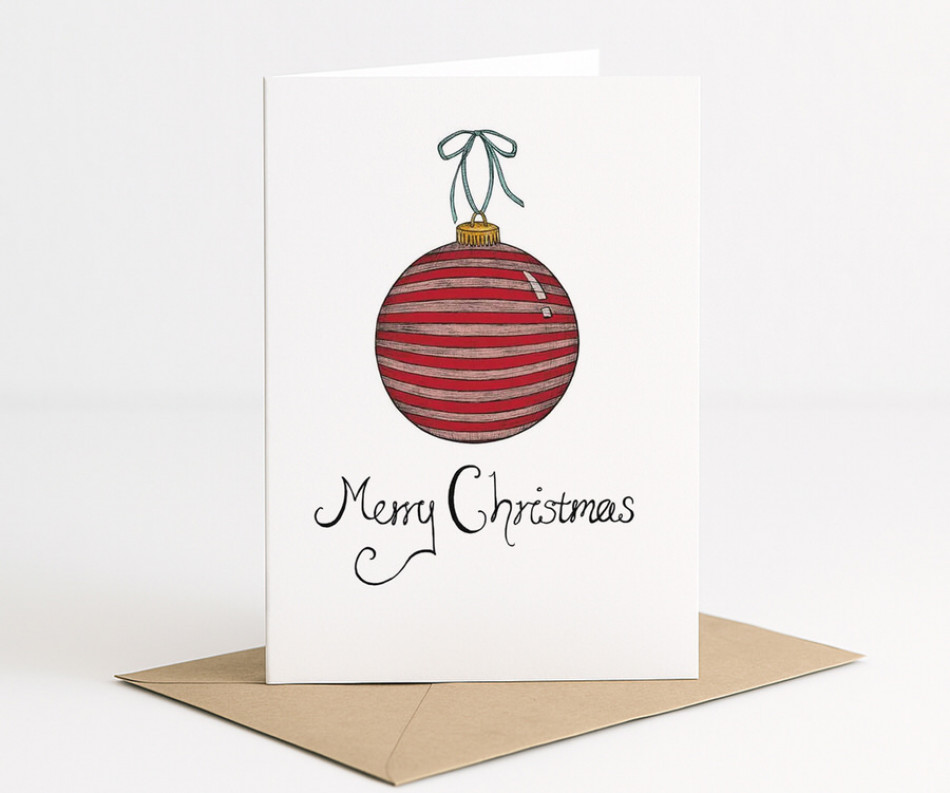 Festive Joy Christmas Card