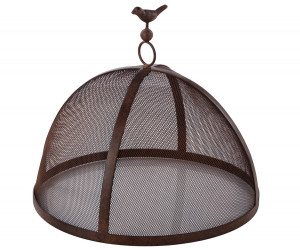 Burlington Iron Food Cover - Bronze Mesh Cloche