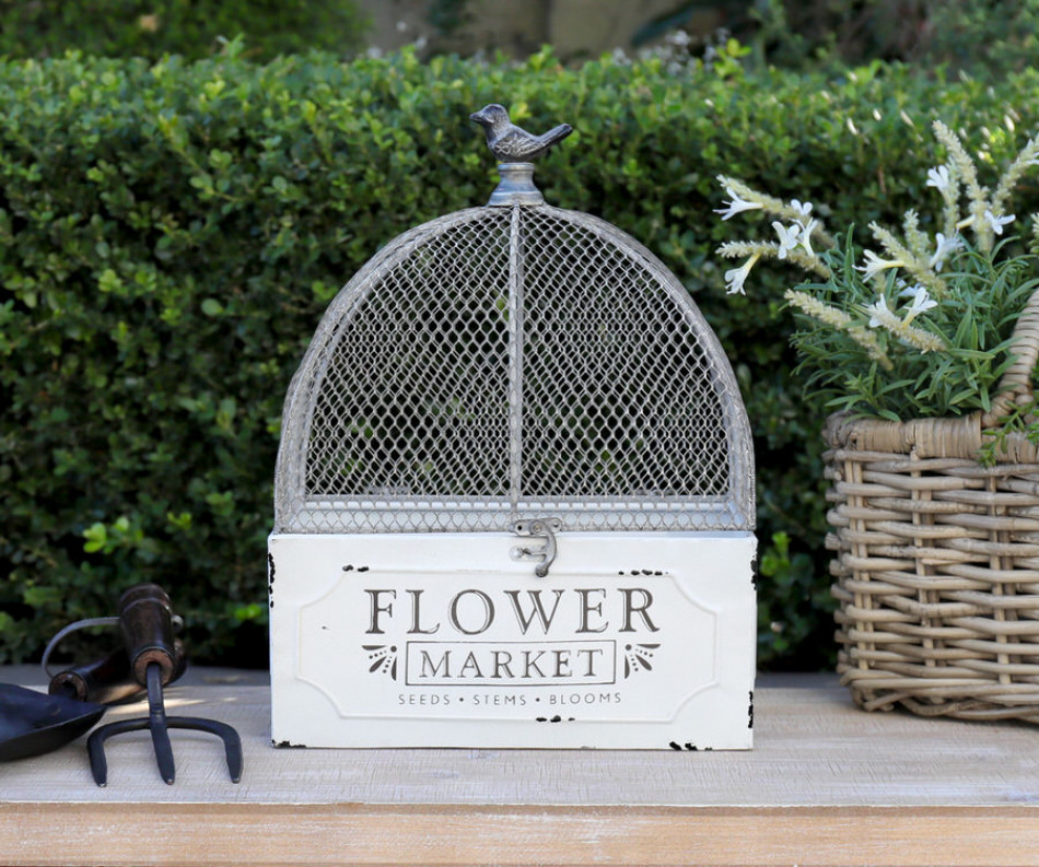 Small Flower Market Garden Cloche