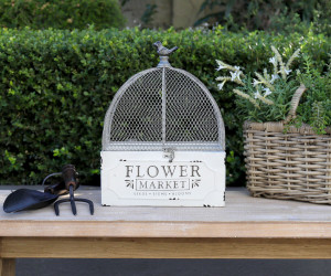 Small Flower Market Garden Cloche