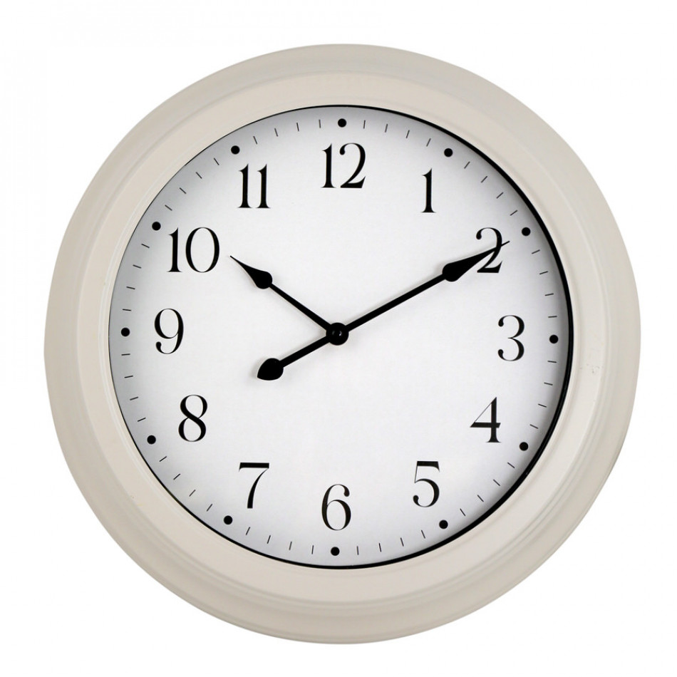 Marlow Cream Wall Clock