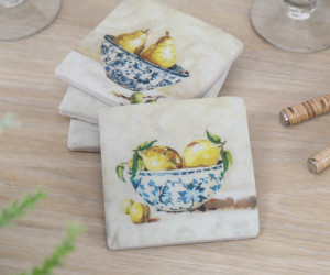 Set 4 Roslin Chinoiserie Coasters