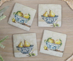 Set 4 Roslin Chinoiserie Coasters