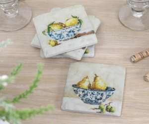 Set 4 Roslin Chinoiserie Coasters
