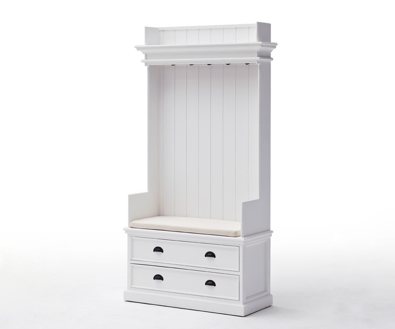 Halifax Entryway Coat Hanger Unit With Drawers