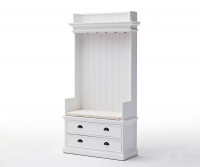 Halifax Entryway Coat Hanger Unit With Drawers