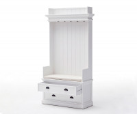 Halifax Entryway Coat Hanger Unit With Drawers