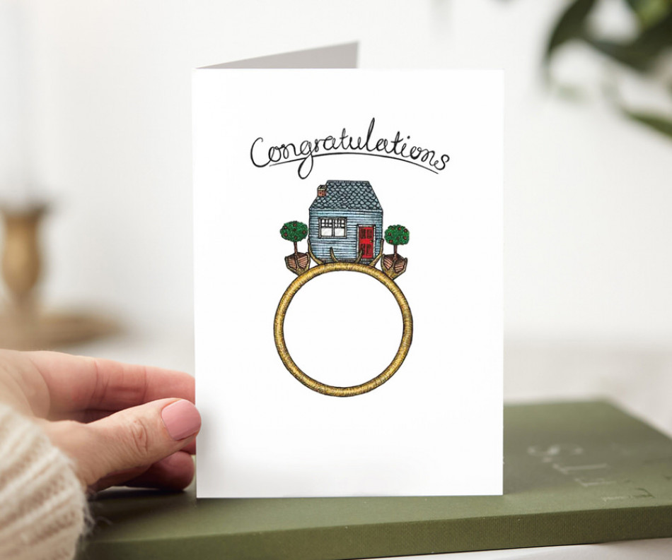 Congratulations Engagement Card