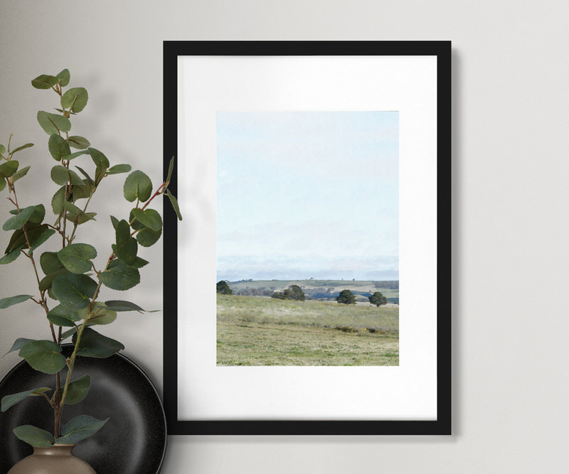 Coopers Hill I Landscape Wall Art Print