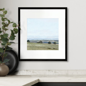 Coopers Hill I Landscape Wall Art Print, a wall display piece featuring the named subject and composition
