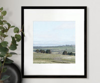 Coopers Hill II Landscape Wall Art Print