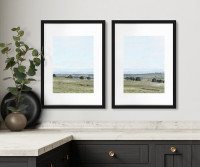 Coopers Hill II Landscape Wall Art Print