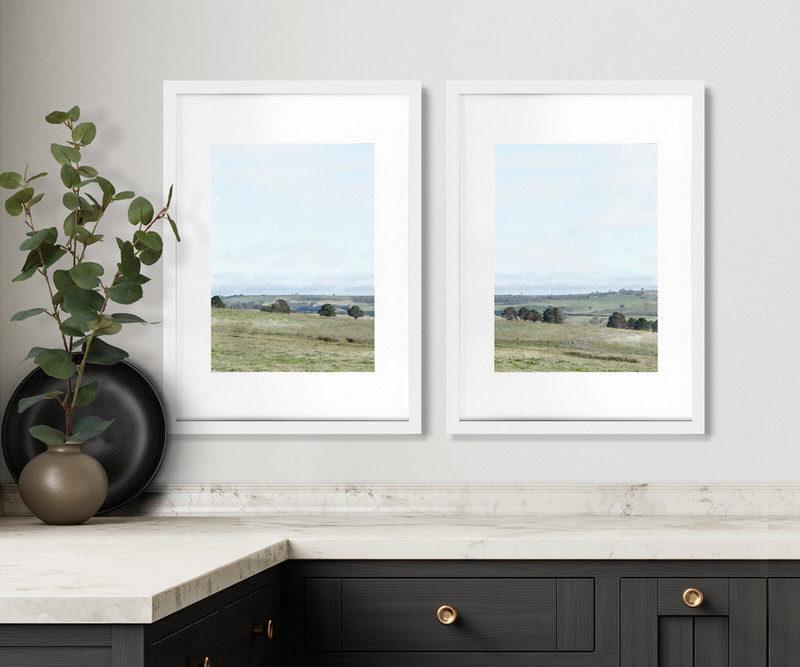 Coopers Hill I Landscape Wall Art Print