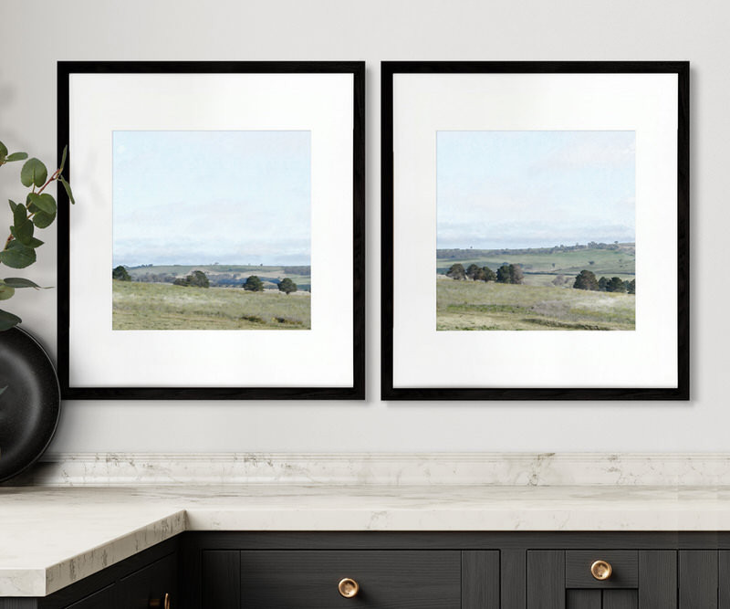 Coopers Hill II Landscape Wall Art Print