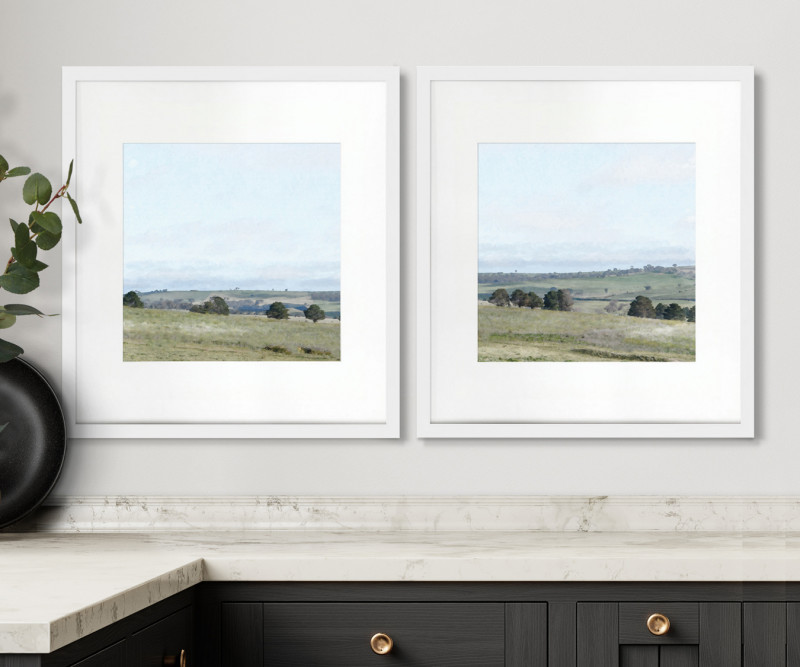 Coopers Hill II Landscape Wall Art Print