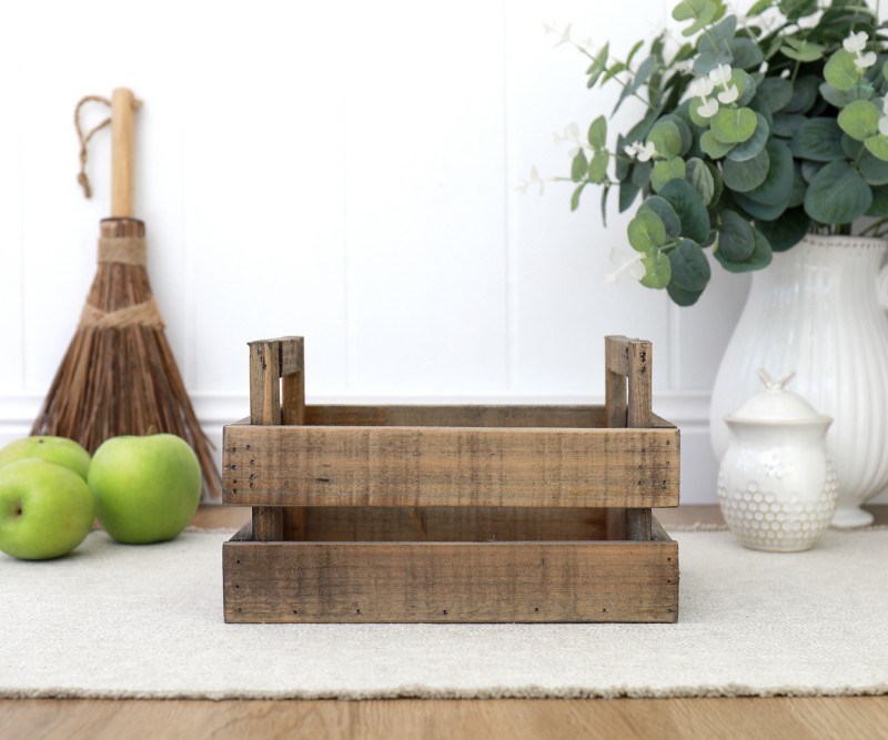 Farmhouse Wooden Crate - Small