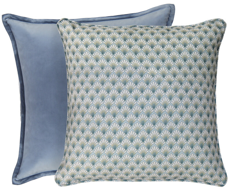 Valentino Aqua Fans Cushion