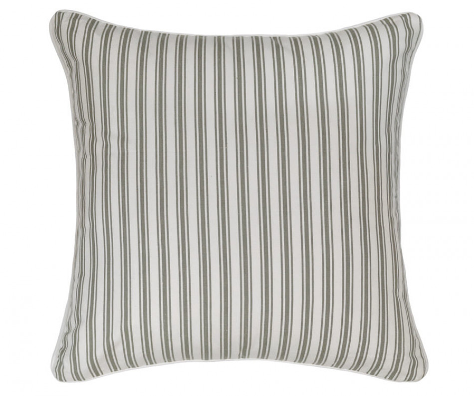 Large Atworth Taupe Paisley Cushion