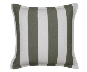 Eltham Olive Stripe Cushion