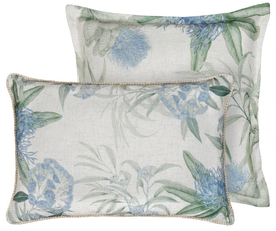 Lumbar Marcella Blue Natives Cushion