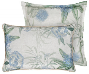 Lumbar Marcella Blue Natives Cushion