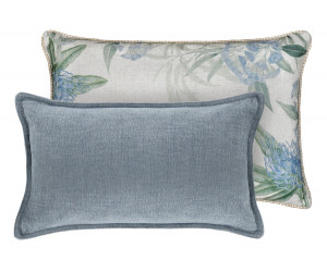Lumbar Marcella Blue Natives Cushion