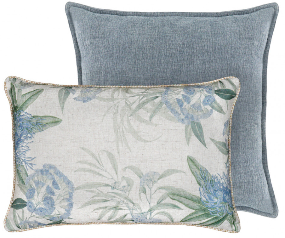 Lumbar Marcella Blue Natives Cushion