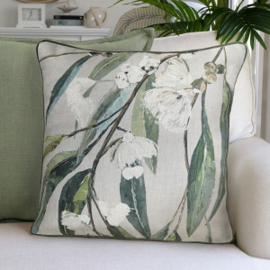 Cranfield Green Eucalyptus Cushion, indoor accent seating