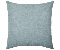 Skylar Denim Blue Chenille Cushion - Square