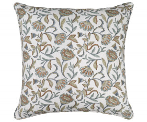 Florentine Autumn Blockprint Cushion