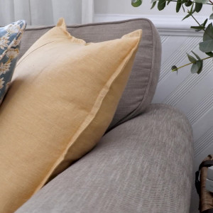 Golden Wheat Pure Linen Cushion
