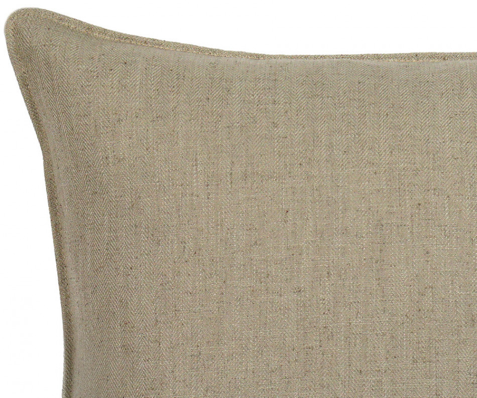 Large Desert Sand Linen Cushion 55cm