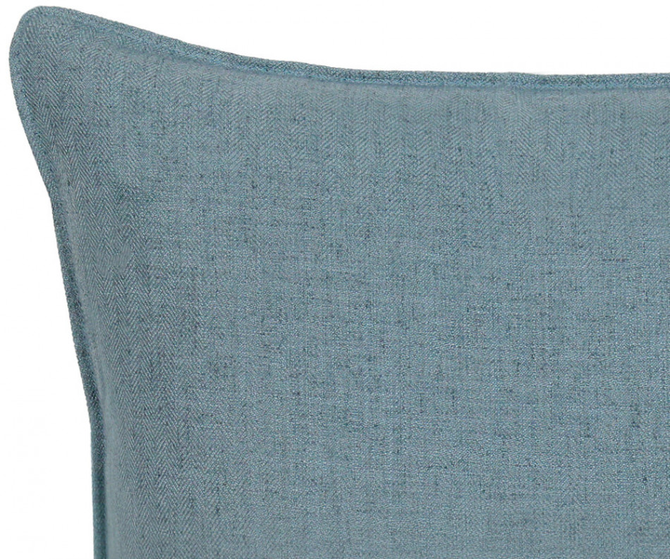 Large Denim Blue Linen Cushion 55cm