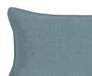 Lumbar Denim Blue Linen Cushion