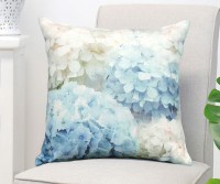 Annabelle Blue Hydrangeas Cushion