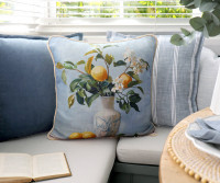 Cornelia Italian Lemons Cushion