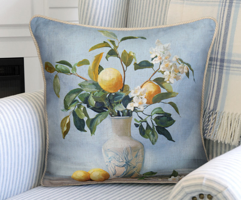 Cornelia Italian Lemons Cushion