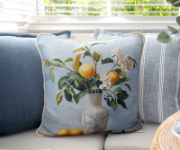 Cornelia Italian Lemons Cushion