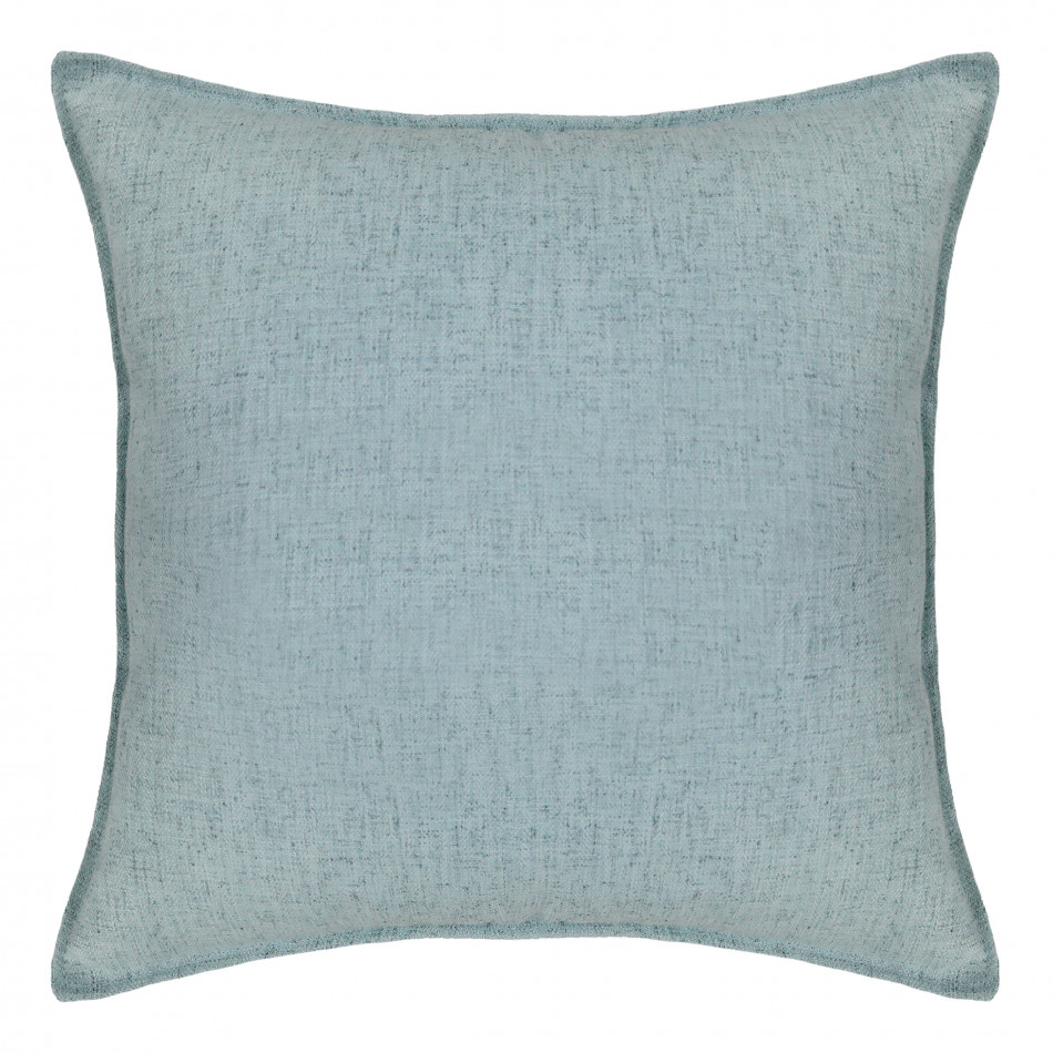 Large Sky Blue Linen Cushion 55cm