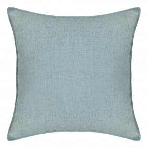 Large Sky Blue Linen Cushion 55cm