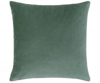 Maryam Green Chrysanthemums Cushion - Feather Insert