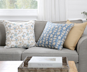 Golden Wheat Pure Linen Cushion