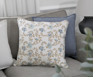 Tahlia Meadow Flower Linen Cushion