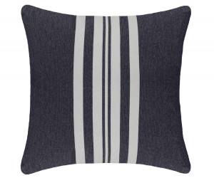50cm Derby Navy Stripe Outdoor Cushion